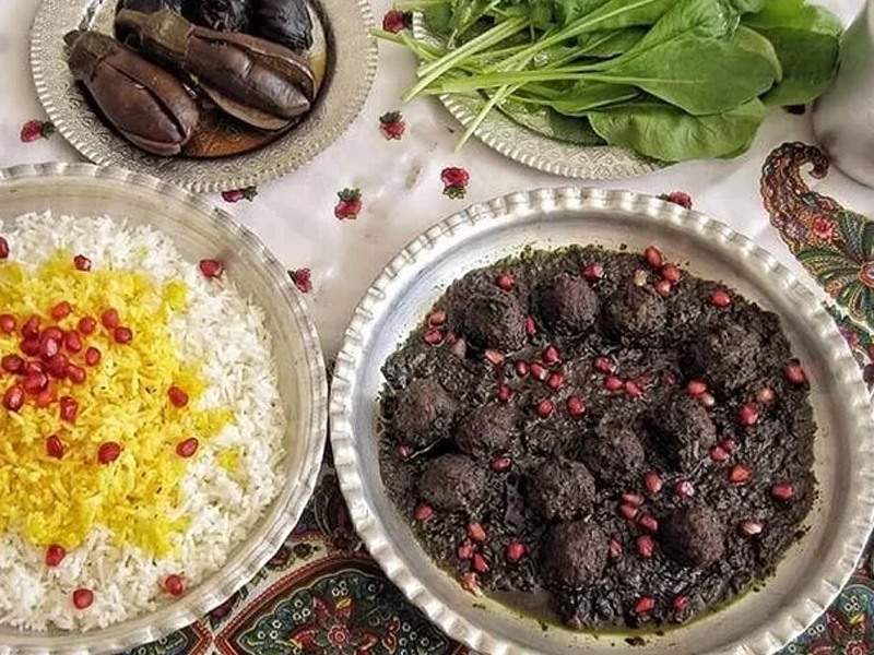 خورشت انار بیج گیلان